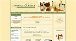 Desktop Screenshot of fogarasiparketta.hu